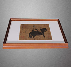 潍城书画装裱配框服务案例